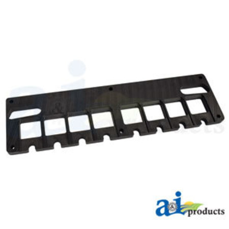 A & I PRODUCTS Slide Gate Plate 34" x10" x2" A-SGPLATE200